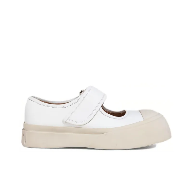 MARNI Women's Mary Jane Sneaker 'Lilywhite'-1