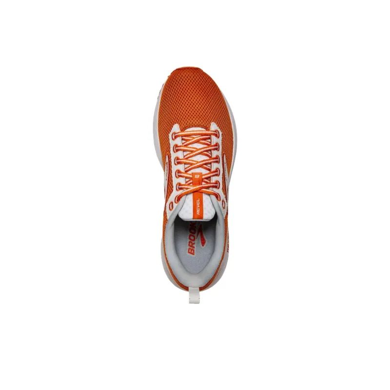 Brooks Revel 6 Cushioning Wear-Resistant Low-Top Running Shoes Men's Orange-4