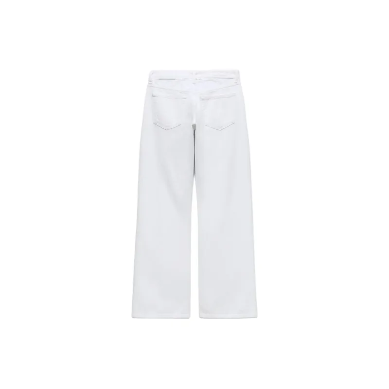 ZARA Jeans Women's White-1