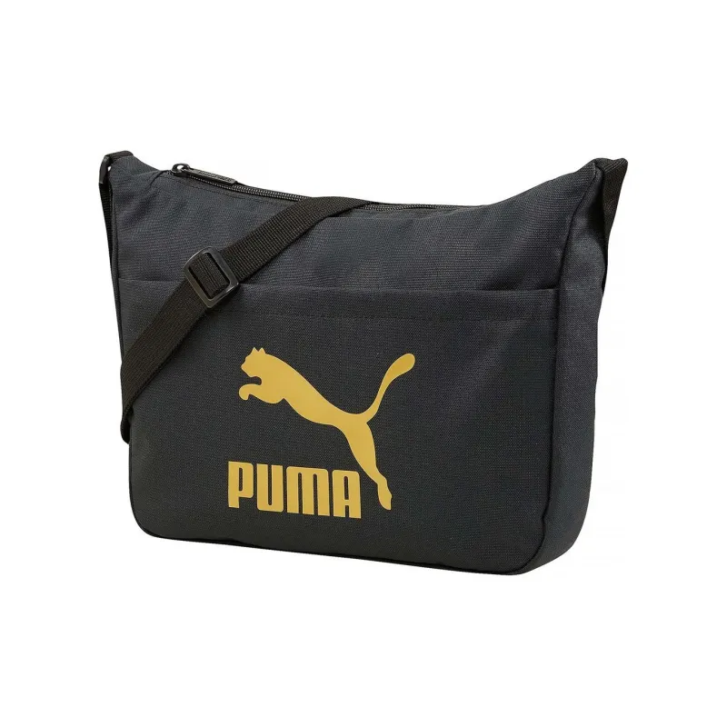 PUMA Fabric Messenger Bag Shoulder Bag Unisex Black-1