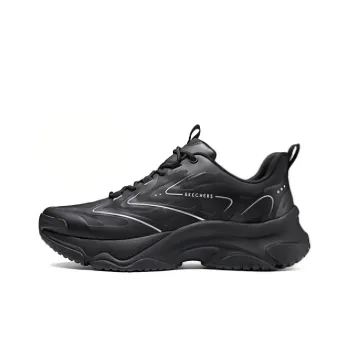 Skechers Street Moonhiker Anti Slip Wear Resistant Breathable Quick Dry Low Top Casual Shoes Men's Black