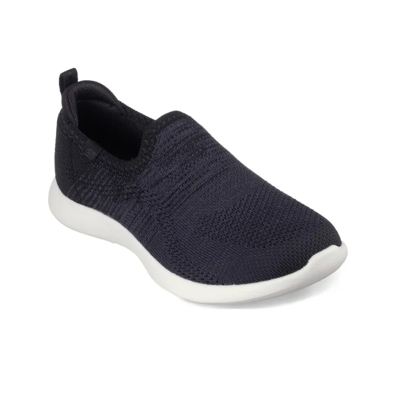 Skechers Balanced Breathable Cushioning Low Top Casual Shoes Women's Charcoal Gray-4
