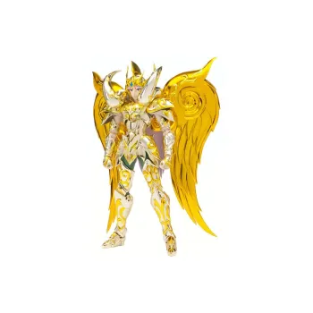 BANDAI Mu Bandai, Saint Seiya Mythology, Gold Soul, Holy Cloak, Divine White Ram, Action Figure 18cm Scale Figures