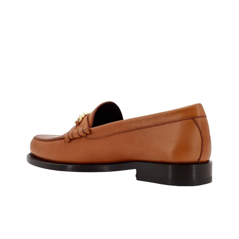 CELINE Loafers Women's Brown-3