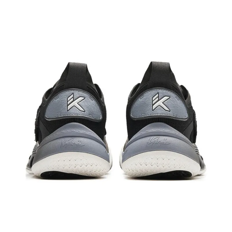 Anta Water Lily 6 Slip Resistant Low Top Basketball Shoes Men's Black-2