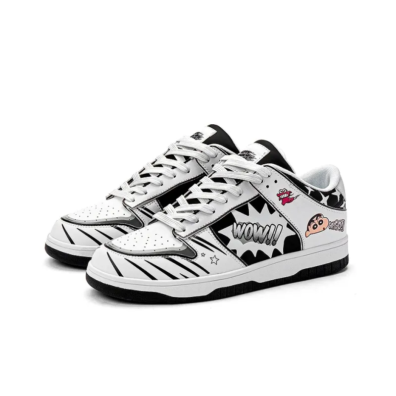 Crayon Shinchan Low Top Skateboard Shoes Gift Box Set-8