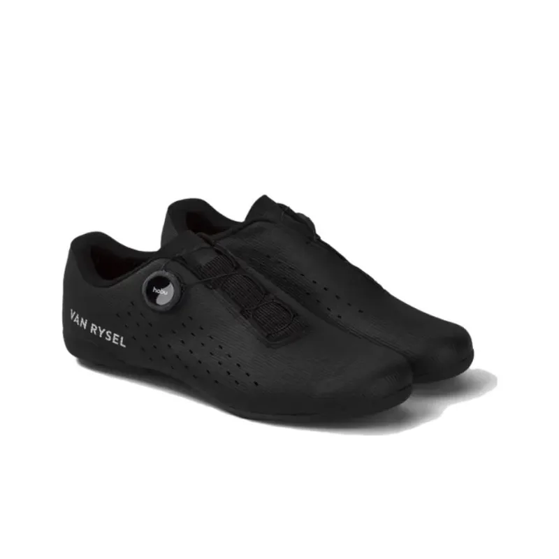 DECATHLON Anti Slip Wear Resistant Low Top Cycling Shoes Men's Black-2