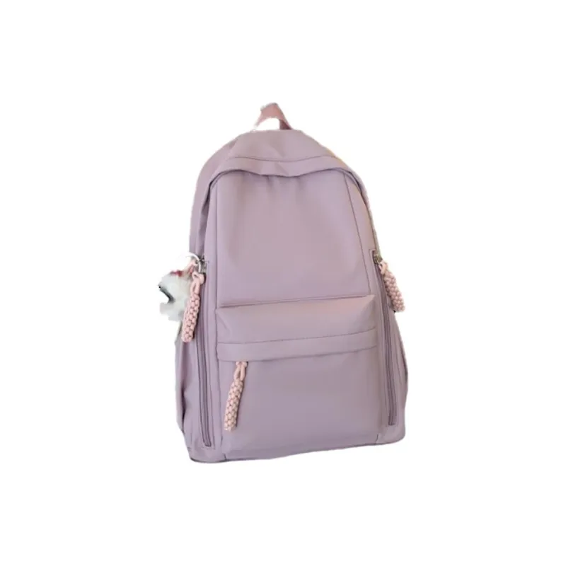 NX DOUGHNUT Nylon Backpack Regular Unisex Burgundy/White/Black/Yellow/Purple-11