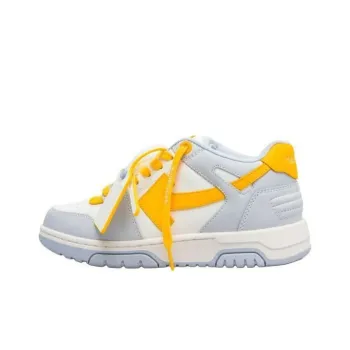 OFF WHITE Out Of Office Panelled Leather Sneakers