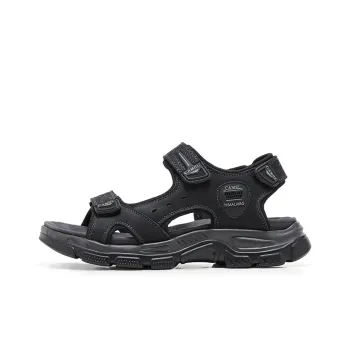 CAMEL Beach Sandals Men Black/CAMEL/Light Green