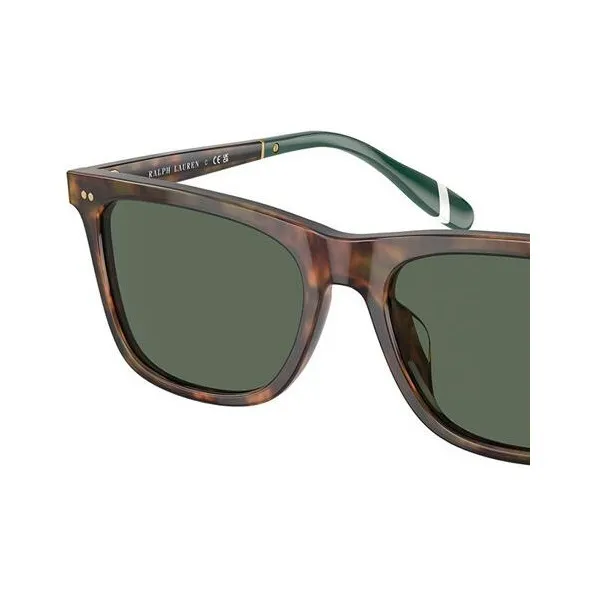 Polo Ralph Lauren Acetate Square Sunglasses Men's Tortoiseshell-2