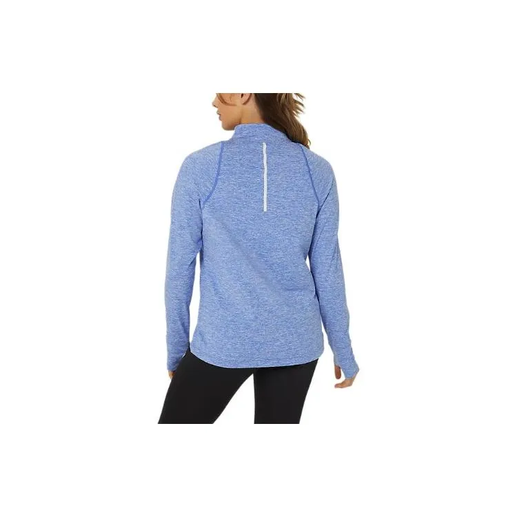 Asics Thermopolis Half Zip T-Shirt Women's Blue-1