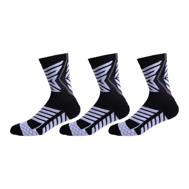 Brute Rabbit Basketball Socks Men's 3 Pack-6