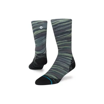 Stance Mid Calf Socks Unisex Green Camouflage