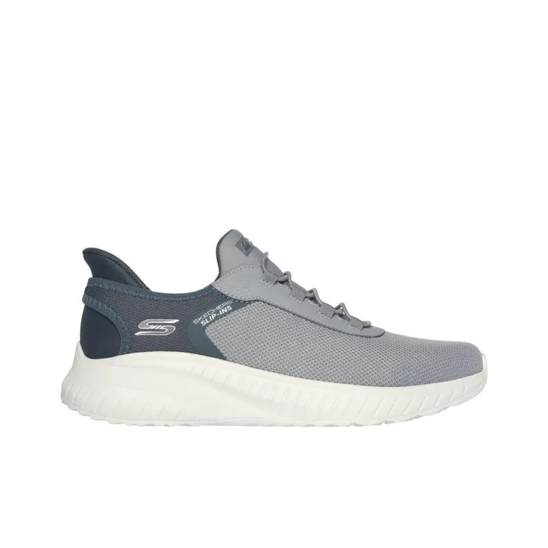 Skechers Hands Free Slip Ins Wear resistant And Lightweight Low Top Casual Shoes Men's Gray-1