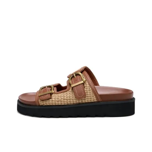 SAM EDELMAN Rubber Sole Slide Slippers Women's