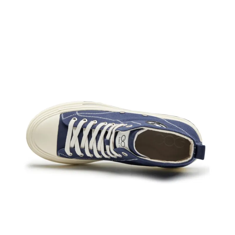 GOG Breathable Quick Dry Mid Top Classic Canvas Shoes Men's-8