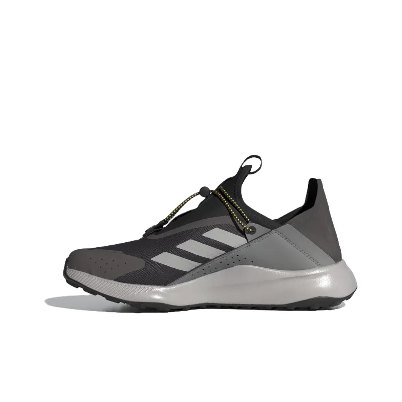 Adidas VOYAGER 21 Slip On Heat.Rdy Travel Durable Breathable Low Top Outdoor Shoes Men's Brown Gray-2