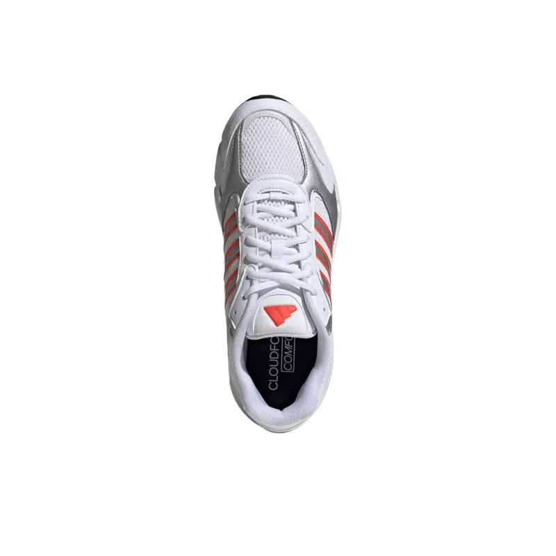 Crazychaos Adidas 2000 'White Metallic Silver Orange'-4