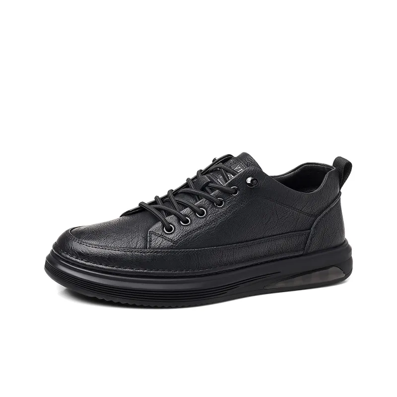 Mulinsen Low-Top Skateboard Shoes Men's Black-3