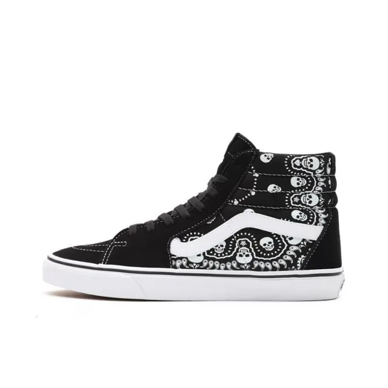 Vans SK8 Hi Bandana-Black-0