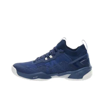 DECATHLON Cushioning Wear Resistant Low Top Badminton Shoes Men's Navy Blue