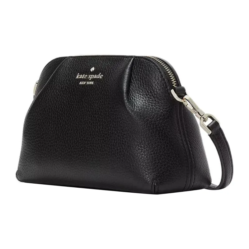 Kate Spade Leather Shoulder Bag Crossbody Bag Women's Black-2
