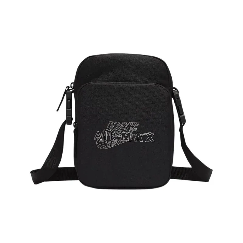 Nike Polyester Shoulder Bag, Crossbody Bag Unisex Black-0