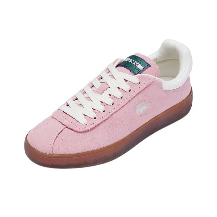 LACOSTE Low Top Skateboard Shoes Women's Pink-2