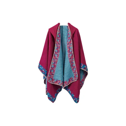 Eucalyptus ornamentation Shawls Women's