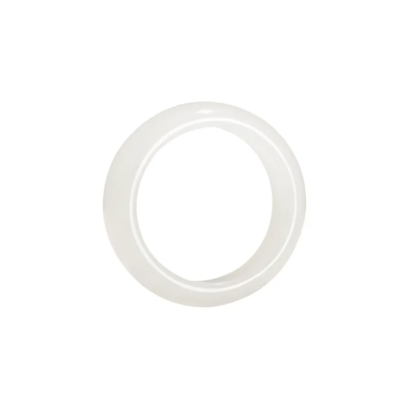 Ingenuity Hetian Jade Rings Unisex White Jade-0