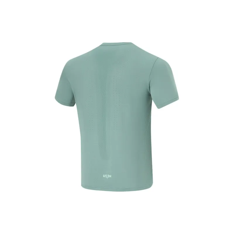 LiNing T-Shirt Men's Misty Lake Green-1