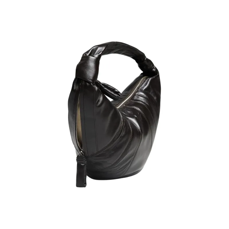 Lemaire Croissant Series Lambskin Croissant Bag, Handbag, Shoulder Bag Women's Dark Chocolate-2