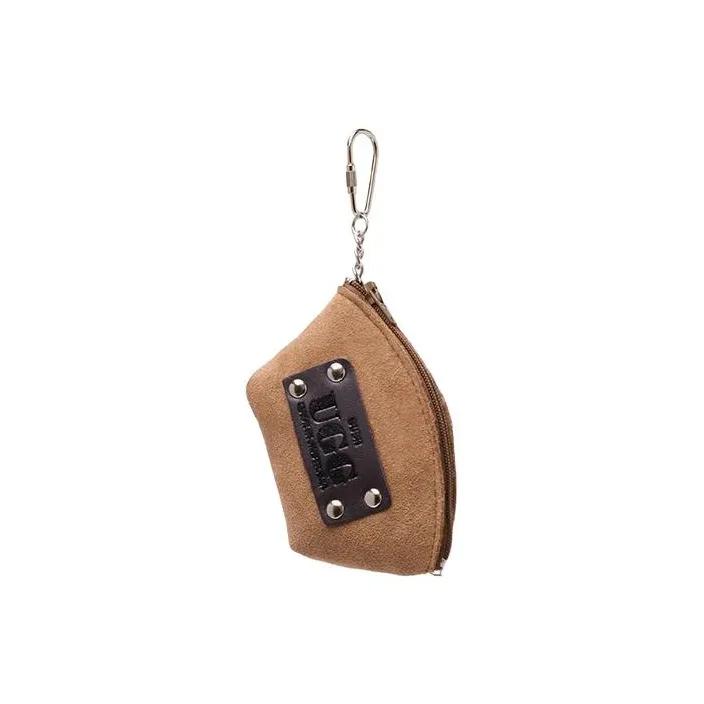 UGG Sheepskin Coin Purse Unisex Chestnut-4