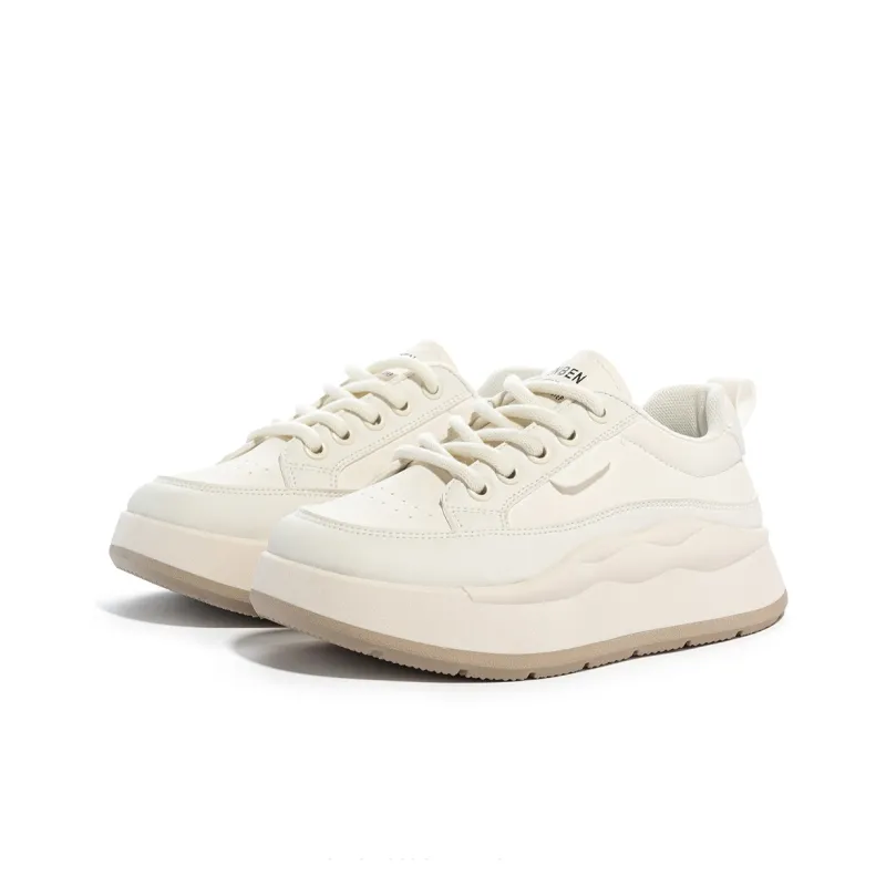 Humanism 1986 Chunky Sneakers Women's Low Top White/Black/White/White/Red/White/Khaki-13
