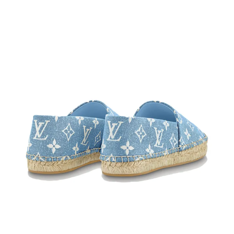 LOUIS VUITTON Starboard Espadrilles Women's Blue-3