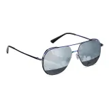 047 Blue Frame with Mercury Lens