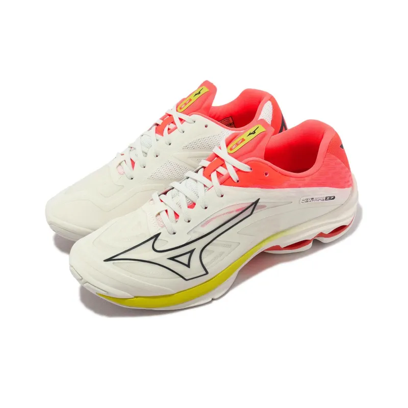 Mizuno Wave Lightning Z7 Wide 'White Orange'-2