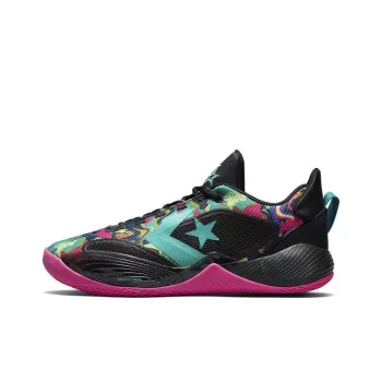 Converse All Star Bb Shift Ox Black Pink Teal