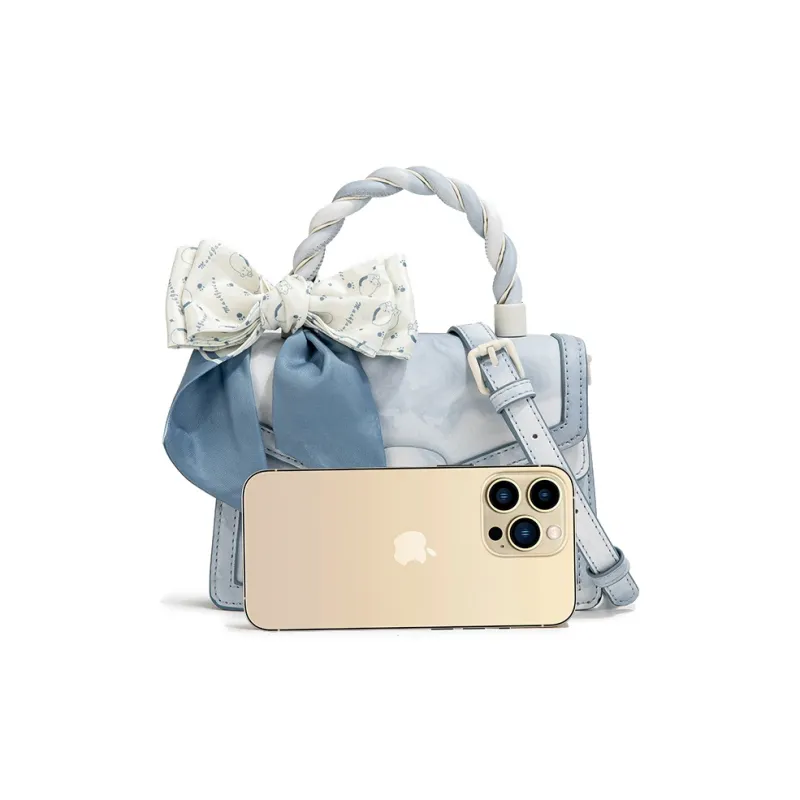 MACKJANICE PU Handbag Crossbody Bag Regular Women's Blue-1