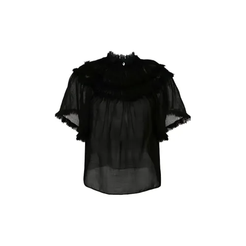 Ulla Johnson Zuri Semi-sheer Wool T-shirt