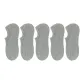 5 Pack, Light Gray