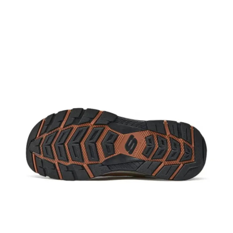 Skechers Breathable River Trekking Shoes Men's Tan-3