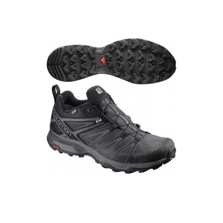 SALOMON Gore Te Low Top Outdoor Shoes Men's Black-3