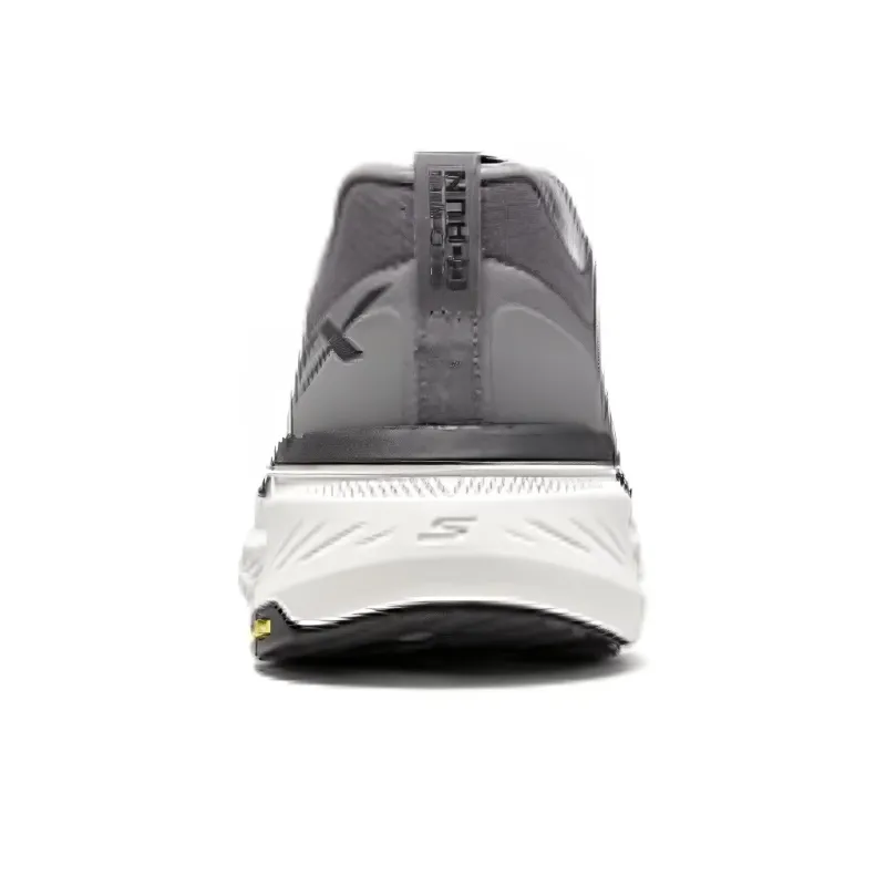 Skechers Cushioning, Wear Resistant Low Top Running Shoes Men's Charcoal Gray-3