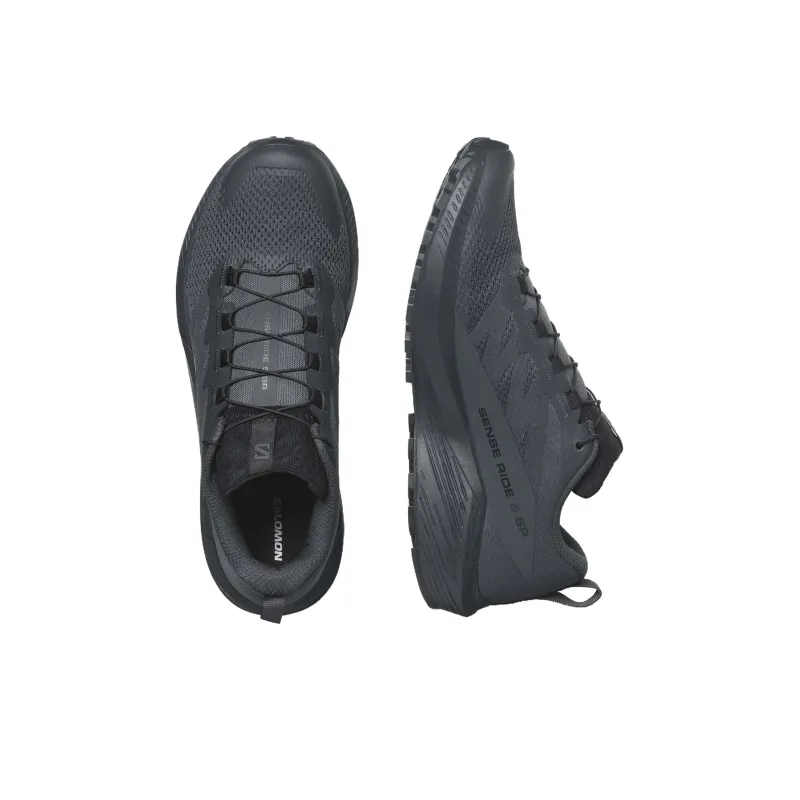 SALOMON Sense Ride 5 Cushioning Anti-Slip And Wear-Resistant Low-Top Running Shoes Unisex Ink Blue-3