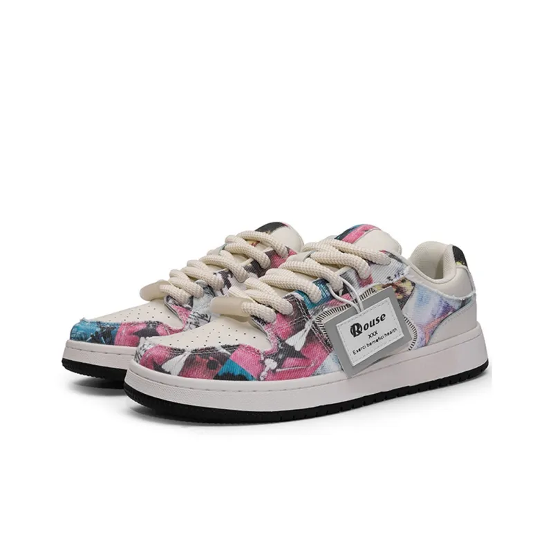 ABCIU Anti-Slip And Wear-Resistant Breathable Low-Top Skateboard Shoes Unisex-2