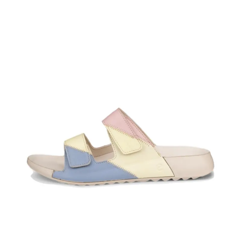 Ecco Slide Slippers Women's Pink-0