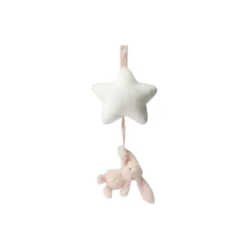 JELLYCAT Bashful Bunny Musical Pull Pink