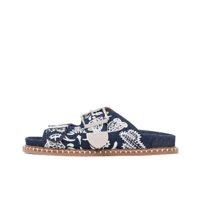 Chloé Rebecca Denim Sandals-0